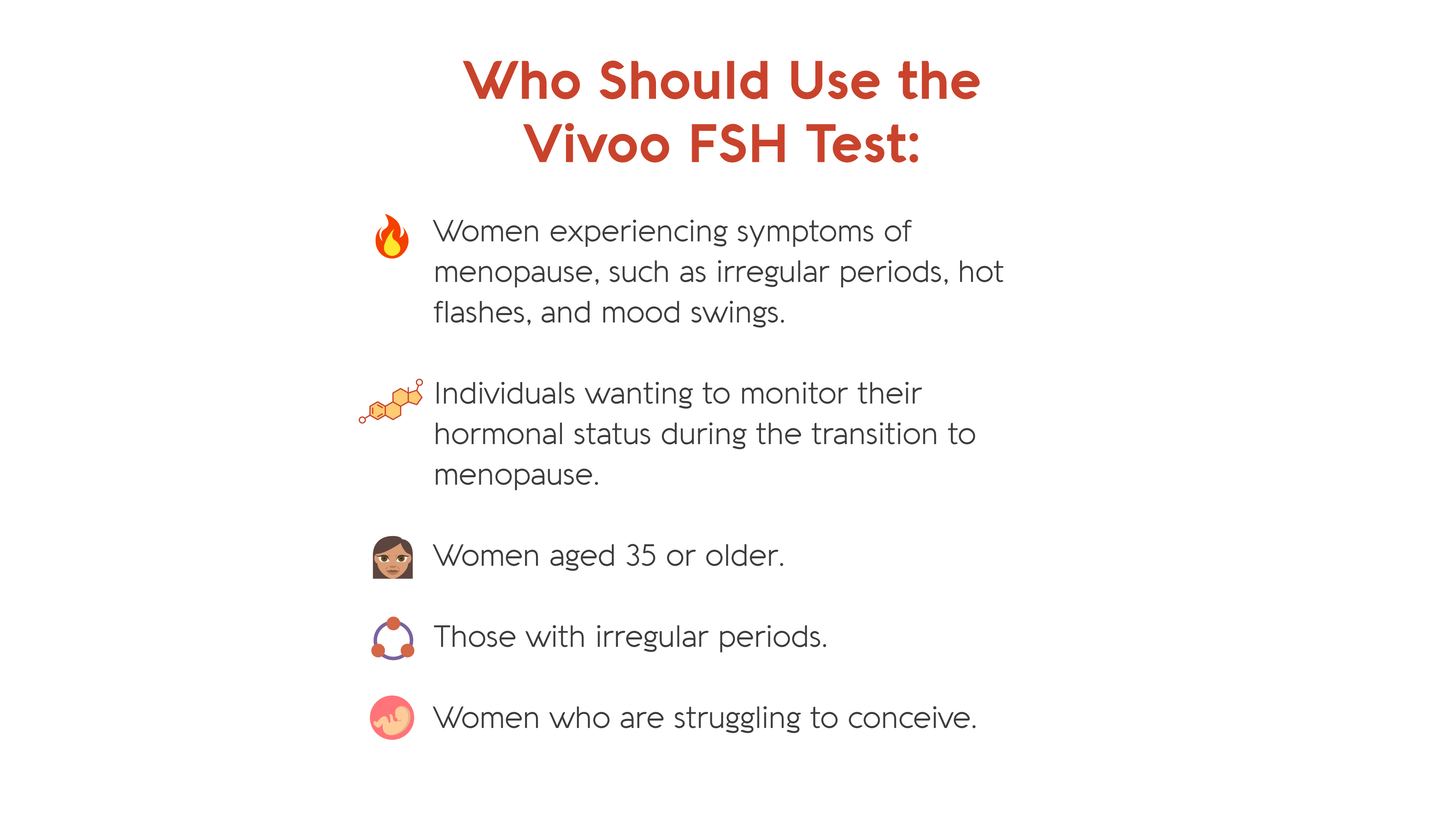 Vivoo Fertility Test